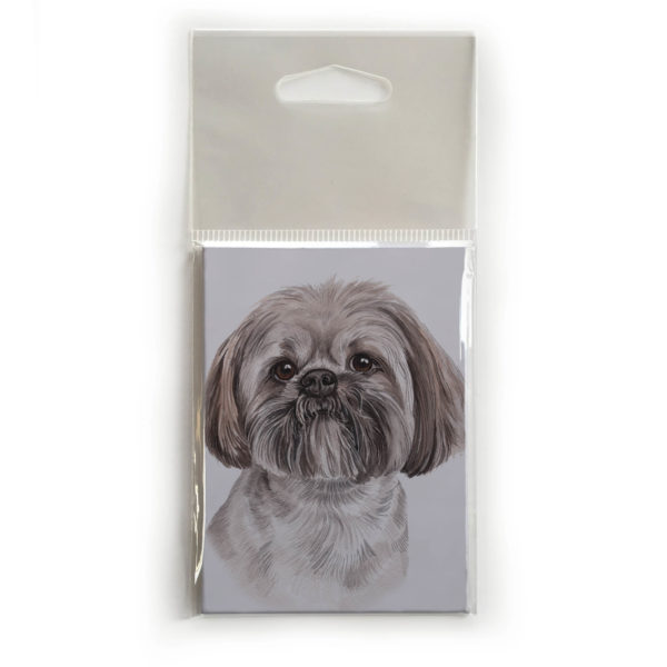 Fridge Magnet Dog Breed Gift featuring Lhasa Apso