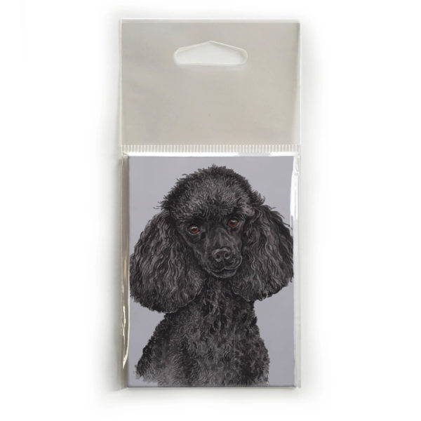 Fridge Magnet Dog Breed Gift featuring Miniature Poodle