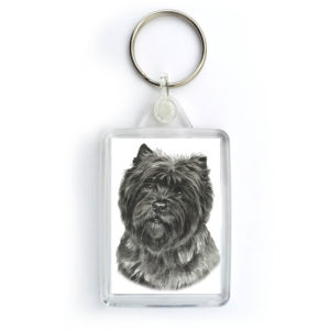 Cairn Terrier Dog Keyring (KRG-118)