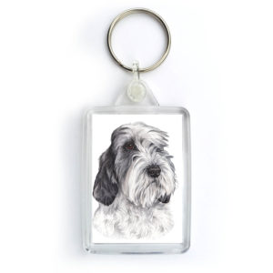 Petit Basset Griffon Vendeen Dog Keyring (KRG-152)