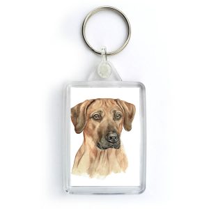 Rhodesian Ridgeback Dog Keyring (KRG-155)