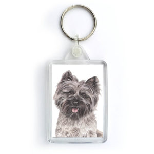 Cairn Terrier Dog Keyring (KRG-174)