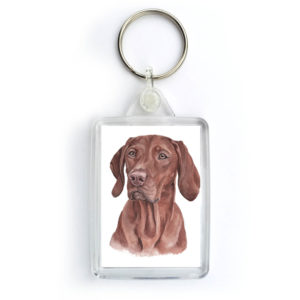 Hungarian Vizsla Dog Keyring (KRG-190)