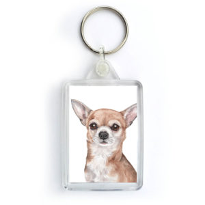 Chihuahua Dog Keyring (KRG-198)
