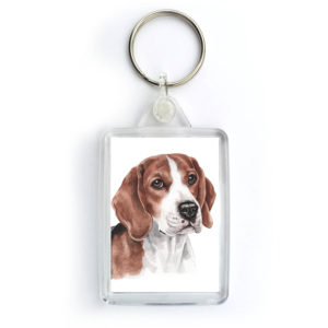 Beagle Dog Keyring (KRG-200)