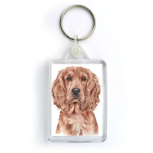 Cocker Spaniel Dog Keyring (KRG-204)