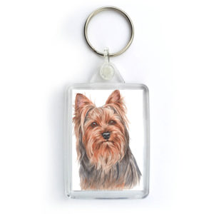 Yorkshire Terrier Dog Keyring (KRG-218)
