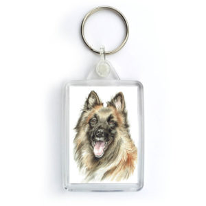 Belgian Shepherd Dog Keyring (KRG-238)