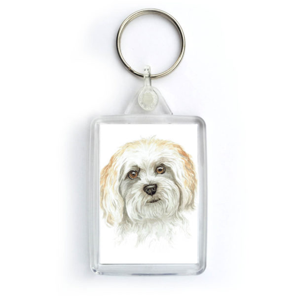 Cavachon Dog Key Ring krg-256