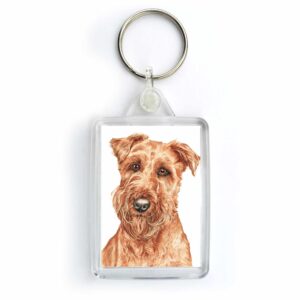 Irish Terrier Key Ring