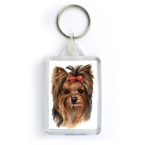 Yorkshire Terrier Dog Keyring (KRG-32)