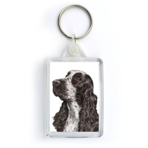 Cocker Spaniel Dog Keyring (KRG-49)