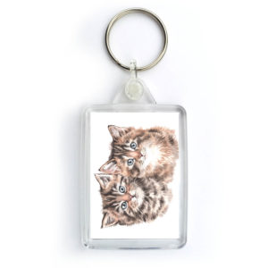 Kittens Cat Keyring (KRG-EC16)