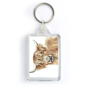 Highland Cow Keyring (KRG-FY05)