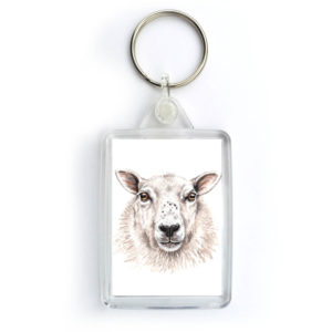 Sheep  Keyring (KRG-FY10)