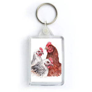 Hens  Keyring (KRG-FY11)