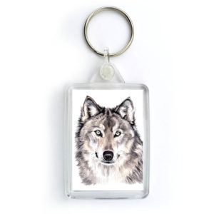 Wolf  Keyring (KRG-WL02)