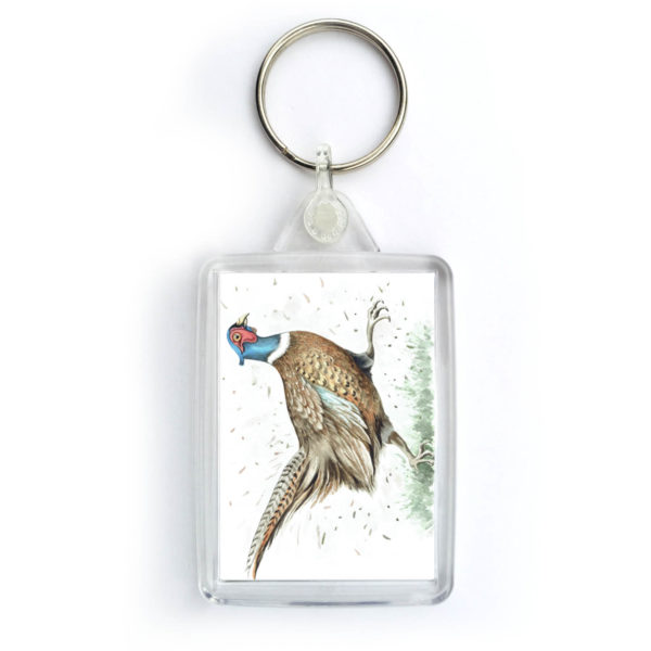 Pheasant Key Ring KRG-WL09