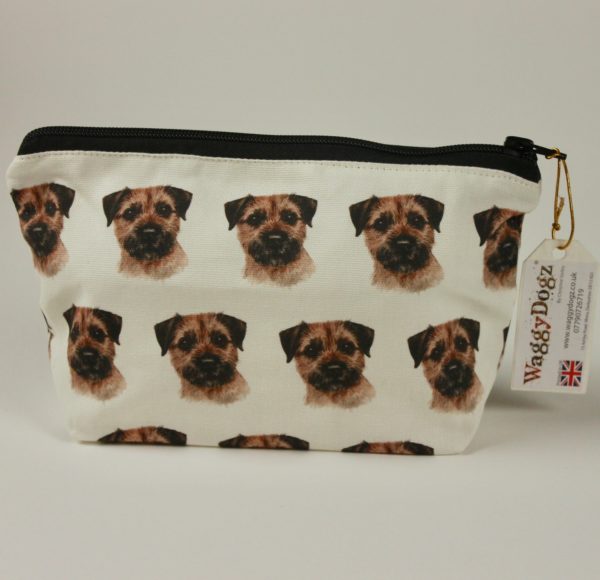 Border Terrier  Dog Makeup Bags MBG-167