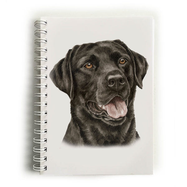 Black Labrador Notebook
