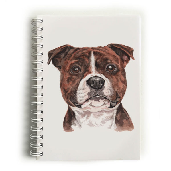 Staffordshire Bull Terrier Notebook
