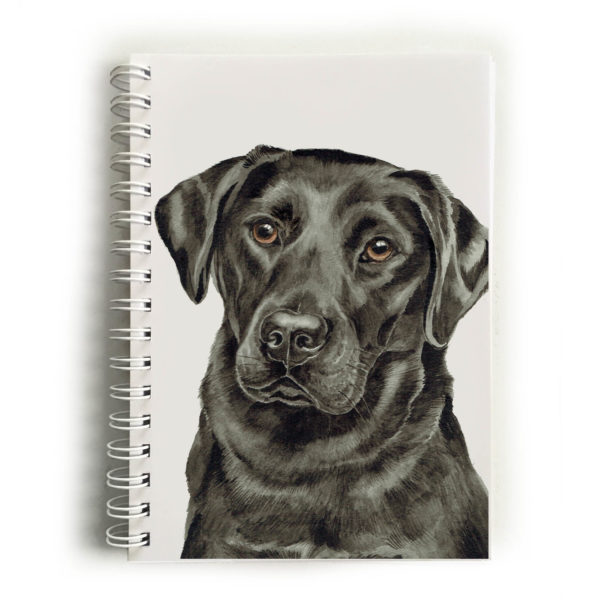 Black Labrador Notebook