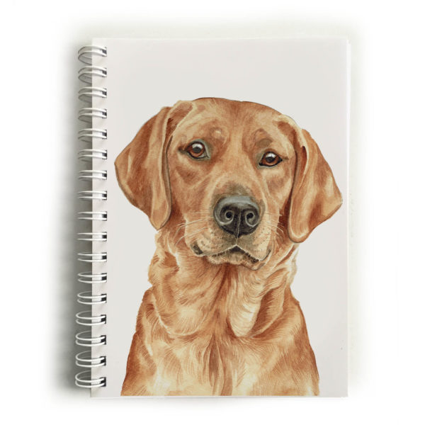 Fox Red Labrador Dog Notebook (NBK263)