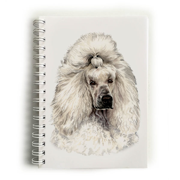 White Poodle Notebook