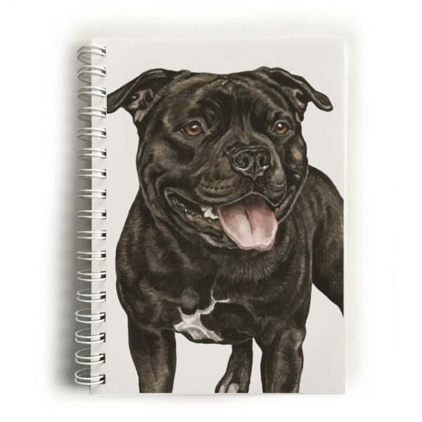 Staffordshire Bull Terrier Notebook