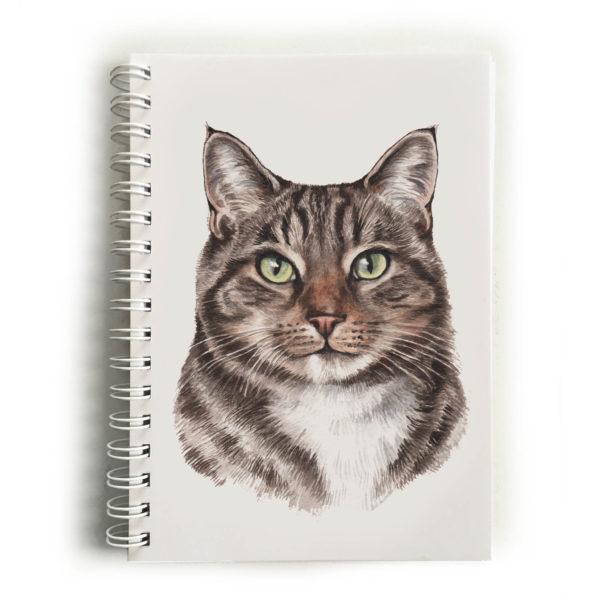 Tabby Cat Notebook