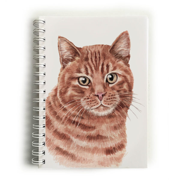 Ginger Cat Notebook