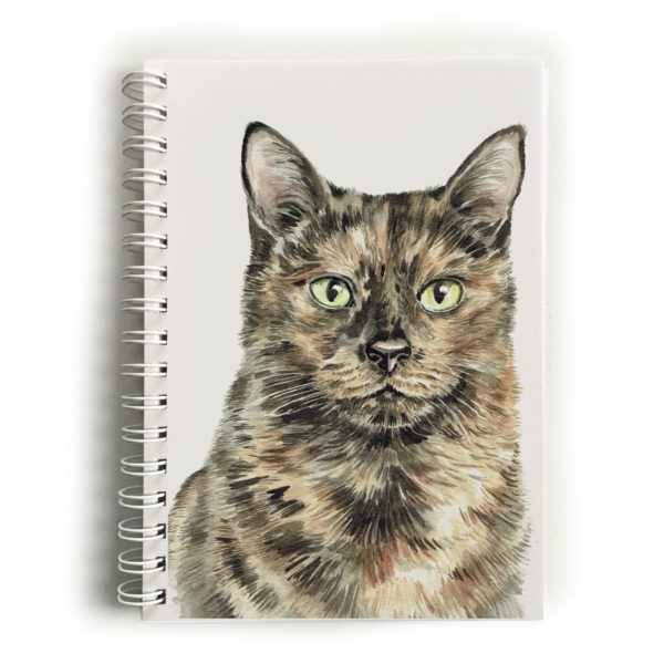 Tortoiseshell Cat Notebook