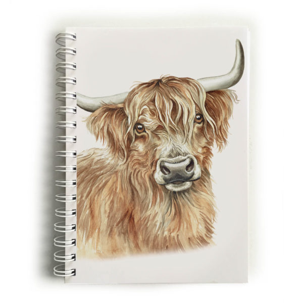 Highland Cow Notebook