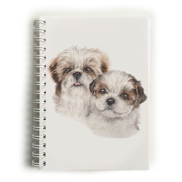 Shih Tzu Puppies Shih Tzus Notebook