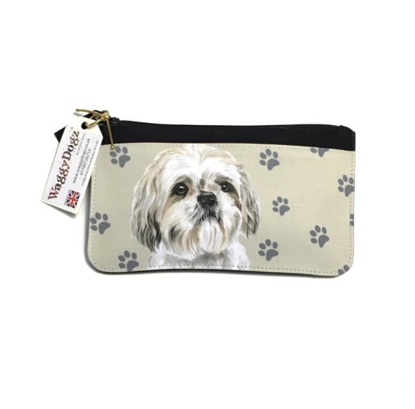 Shih Tzu Dog Pencil Case Pouch Purse