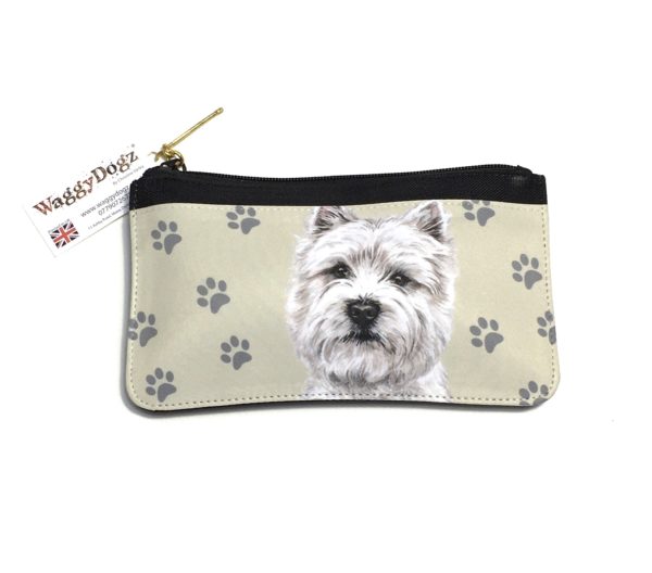 West Highland Terrier Dog Pencil Case Pouch Purse