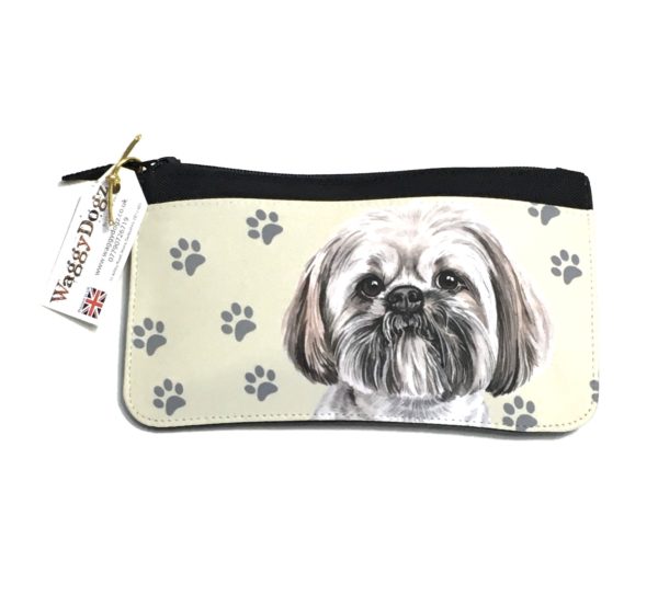 Llasa Apso Dog Pencil Case Pouch Purse