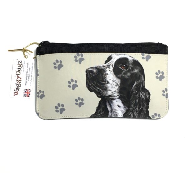 Cocker Spaniel Dog Pencil Case Pouch Purse