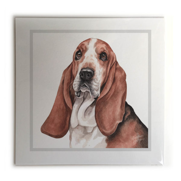 Basset Hound Dog Picture / Print