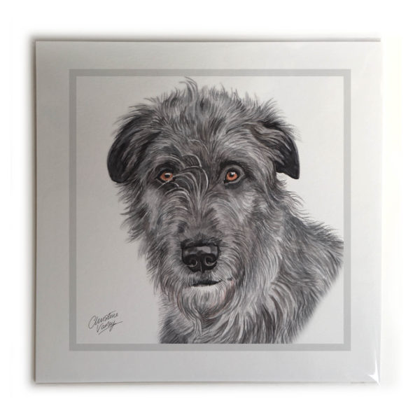 Irish Wolfhound Dog Picture / Print