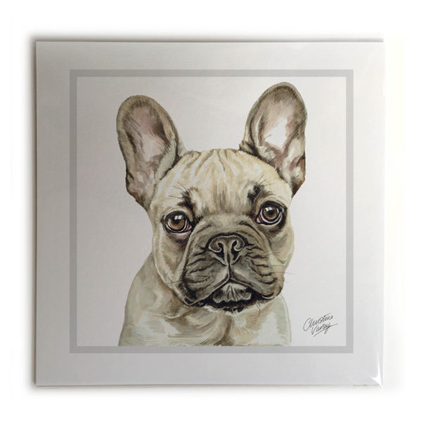 French Bulldog Fawn Dog Picture / Print
