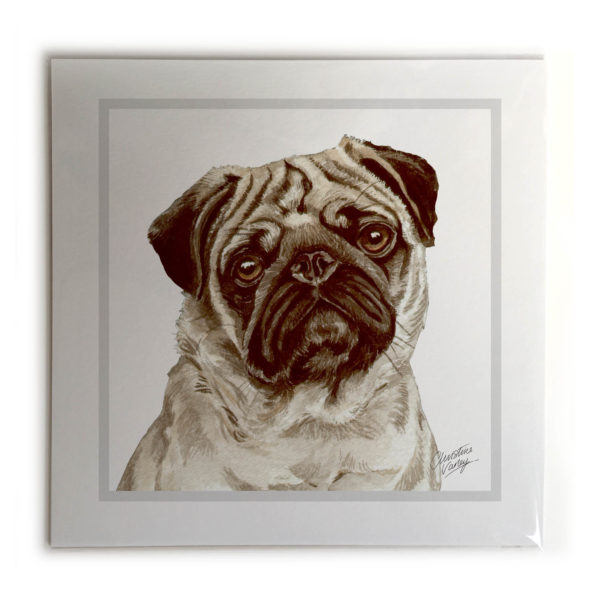 Pug Dog Picture / Print