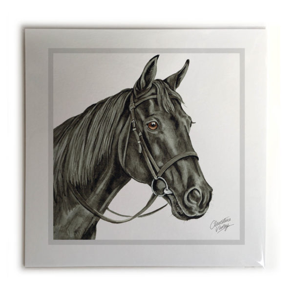 Black Horse Picture / Print