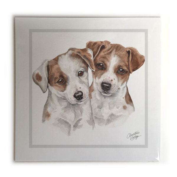Jack Russell Puppies Dog Picture / Print
