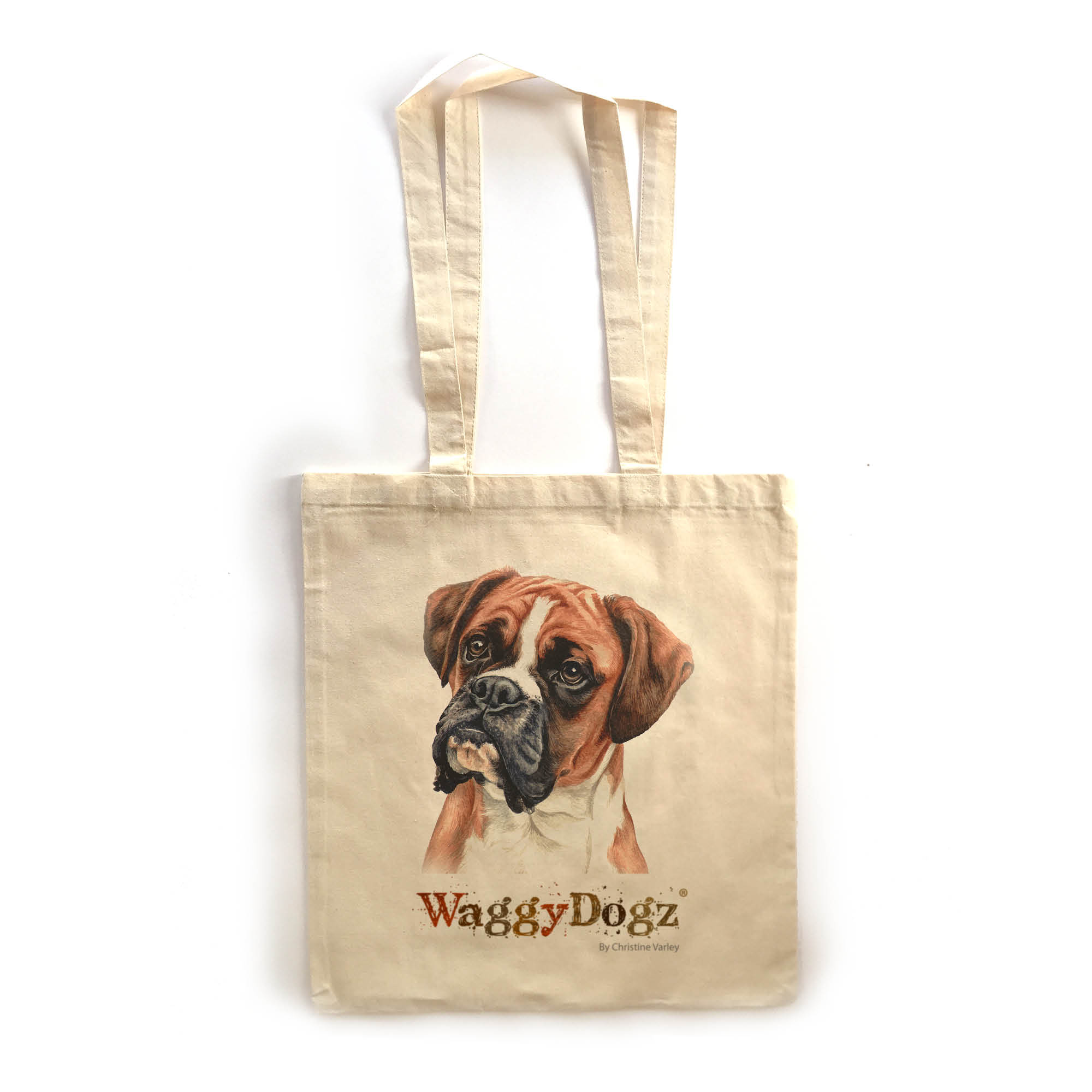 Boxer Dog Tote Bag (TBG03) WaggyDogz