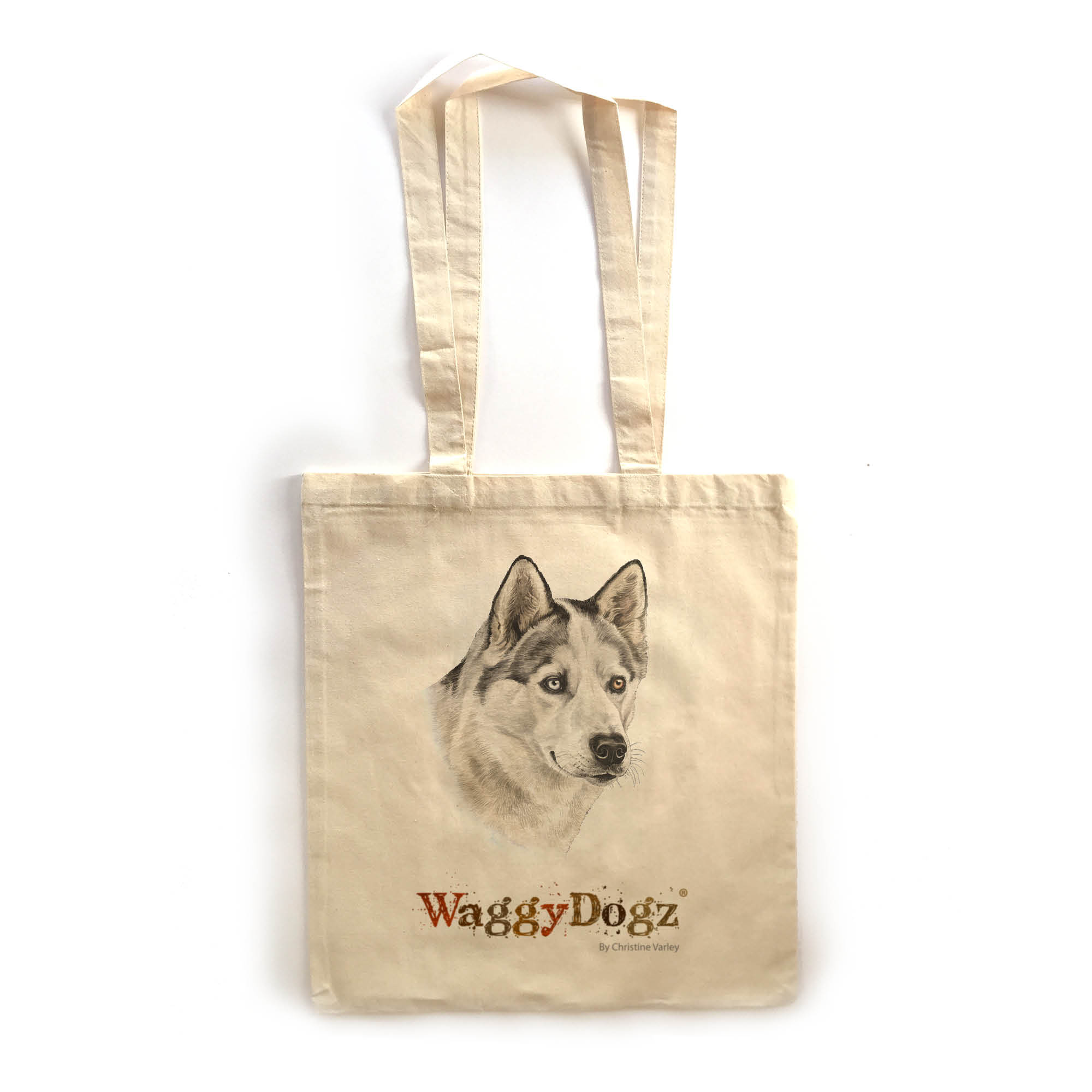 Husky Dog Tote Bag (TBG110) WaggyDogz