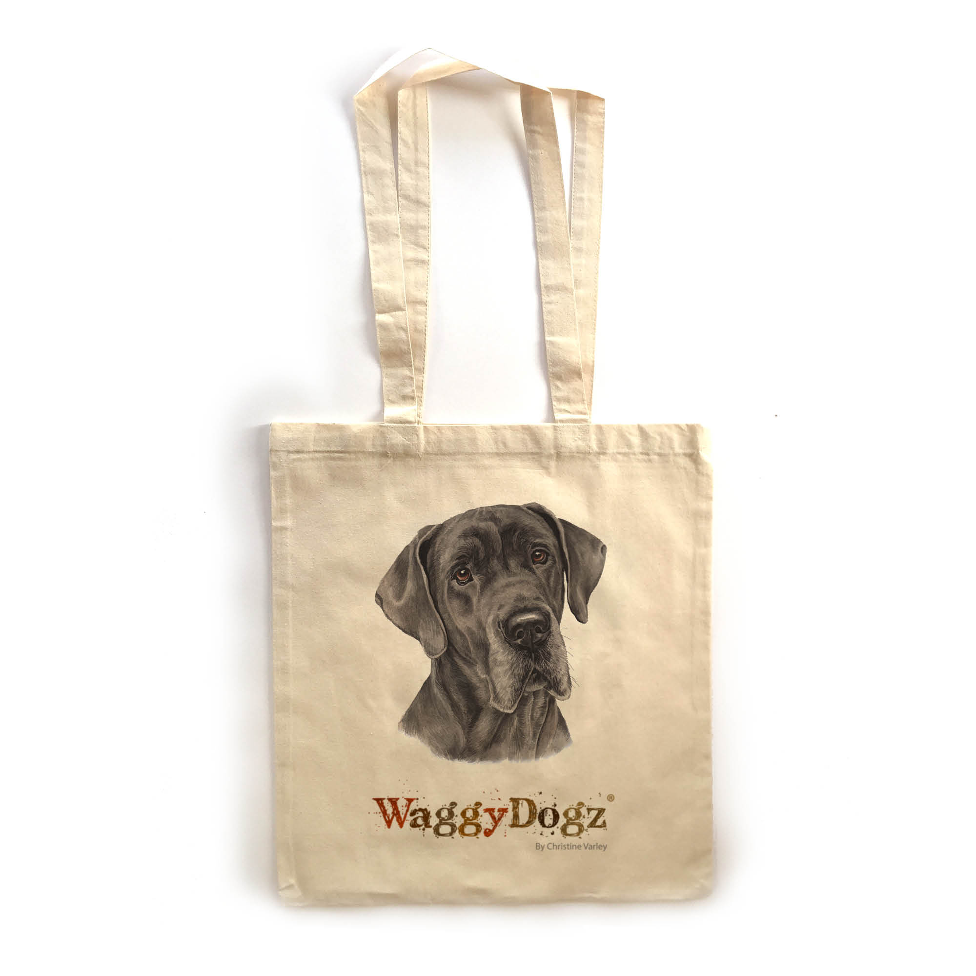 Great Dane Dog Tote Bag (TBG170) WaggyDogz