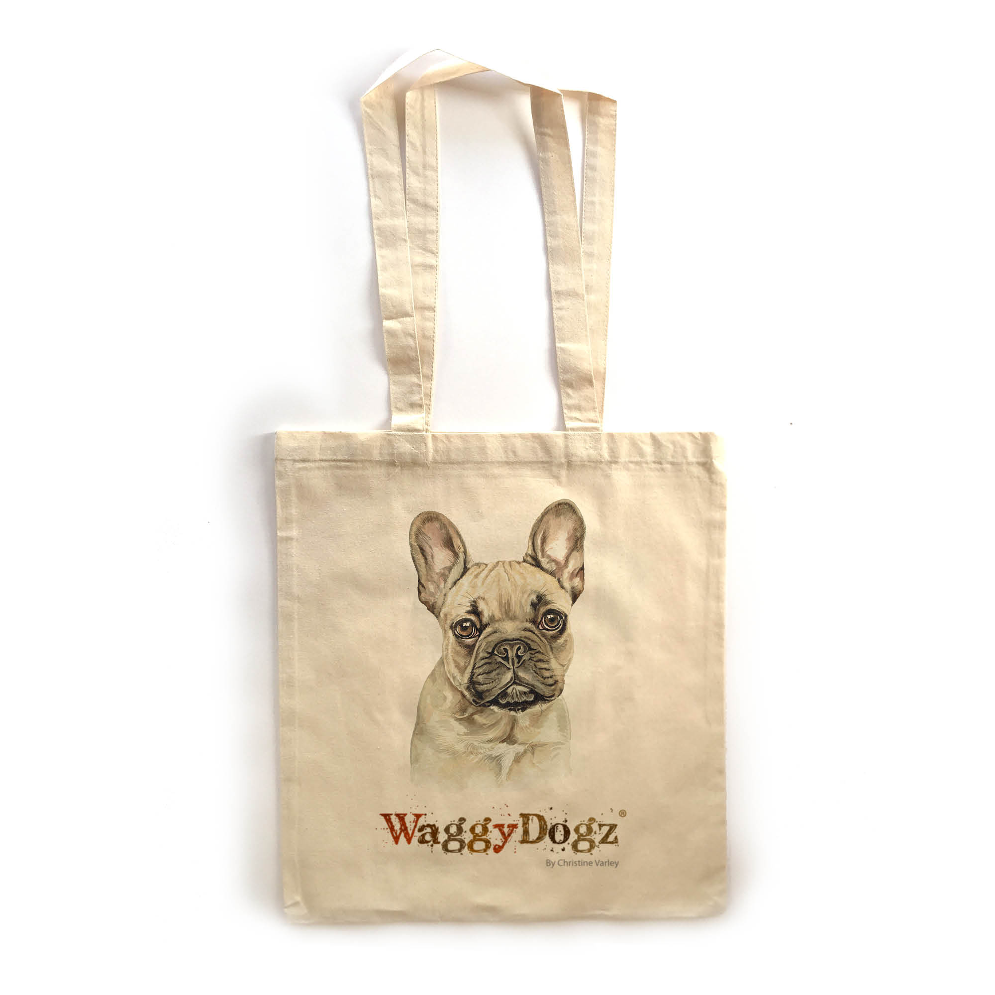 French Bulldog Fawn Dog Tote Bag (TBG-229) - WaggyDogz