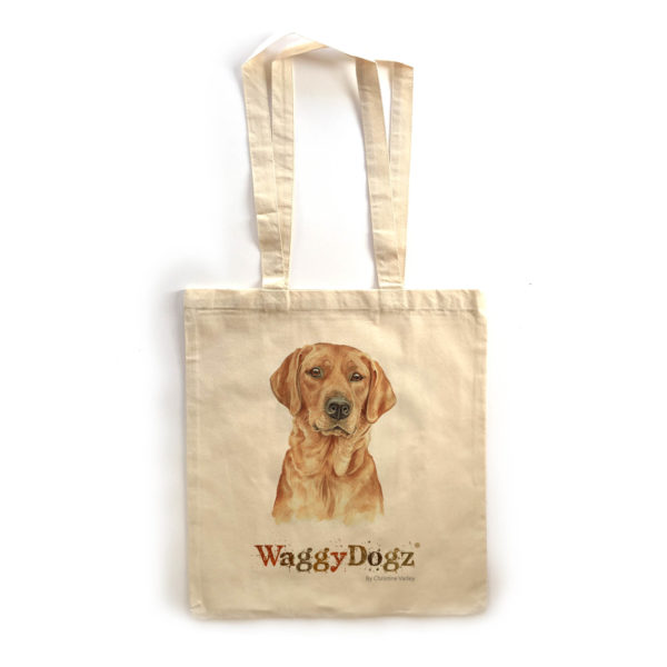 Fox Red Labrador Dog Breed Tote Bag (TBG-263)