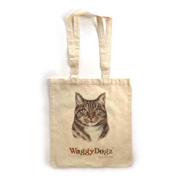 Tabby Cat Tote Bag